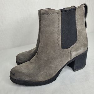 Sam Edelman Hanley Chelsea Ankle Boots Suede Leather 6